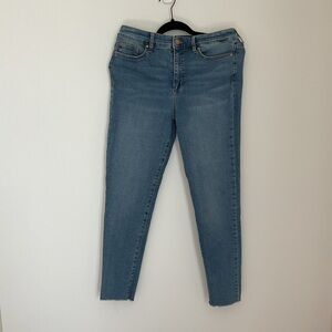 Ella Moss Blue High Rise Ankle Jeans